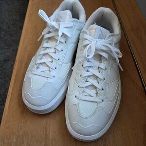 New Balance CT302 Platform Sneakers CT302LA Triple White Men's 9 Women's 10.5